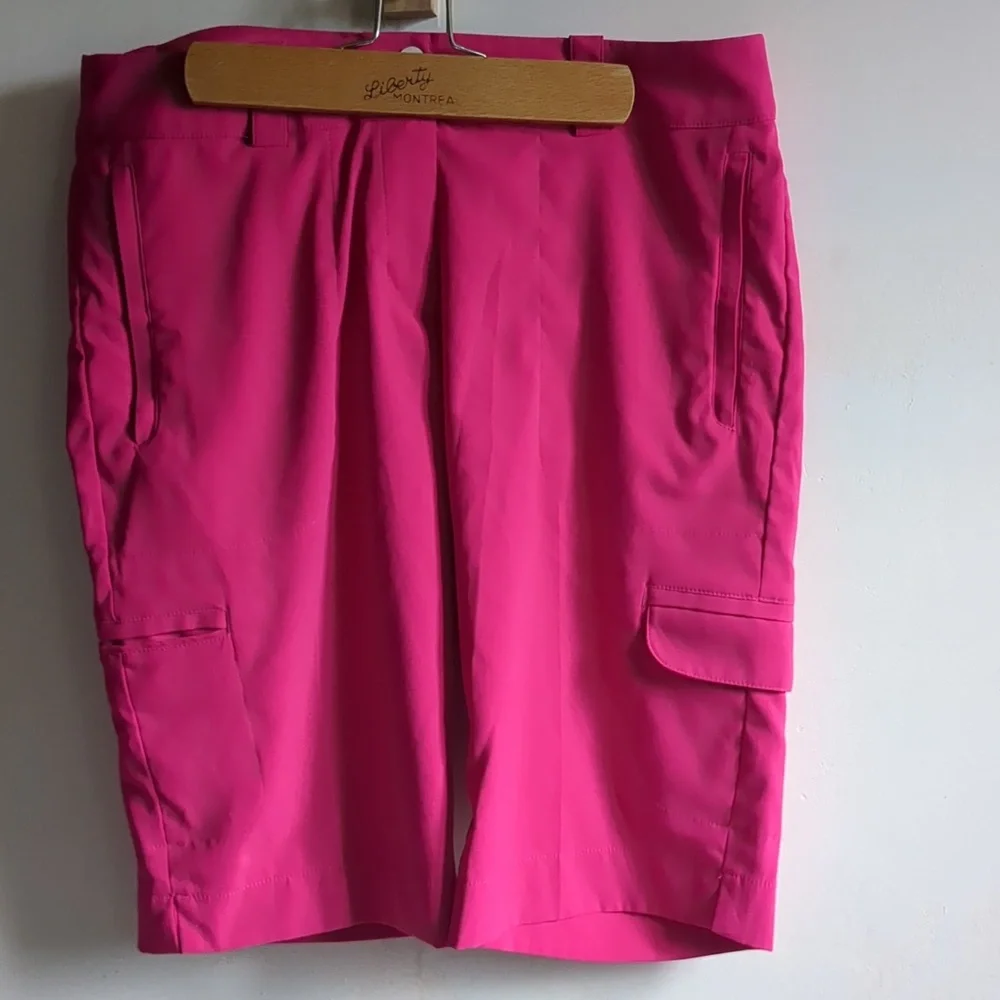 Nike Shorts Golf Hot Pink Fushia Bermuda 8 - Picture 12 of 12